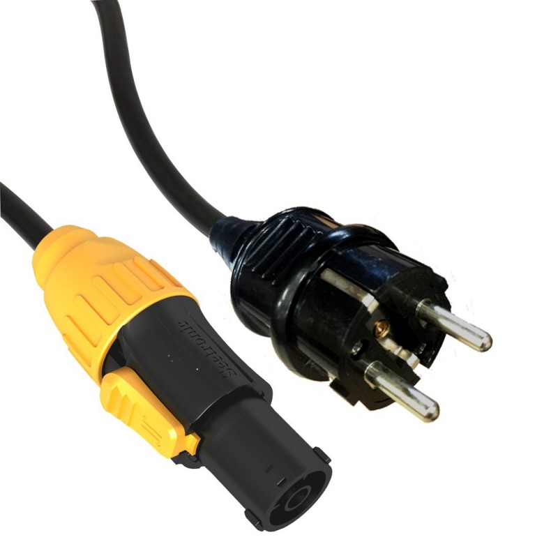 MPC IP65 Locking Power-CEE7/4 10m(FR,BE) Accu Cable